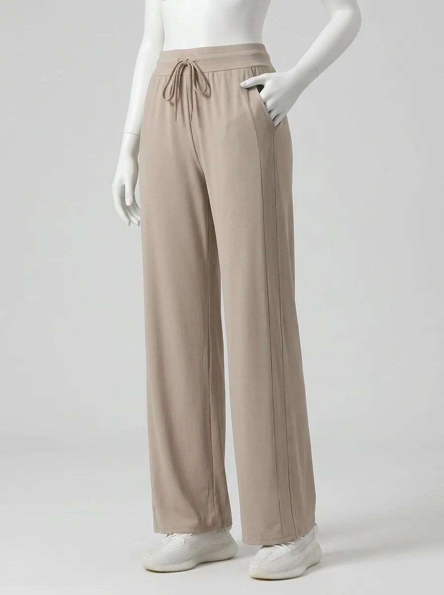Trench court jersey fluide ample quotidien femme - Vue 13 - Trench court